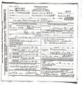 Mary Margaret Daugherty Death Certificate
