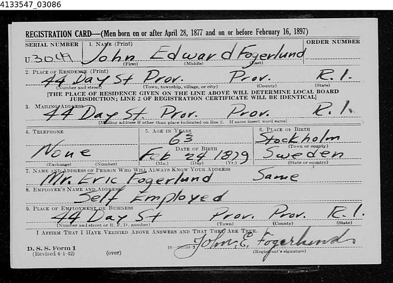 File:John Edward Fogerlund World War II draft registration.jpg