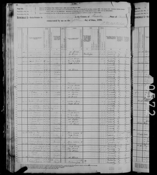 File:1880 U.S. Census - ED 66, Stanford, Lincoln, Kentucky, Page 6 of 43.jpg