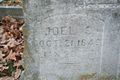 Headstone of Joel Click Heck.