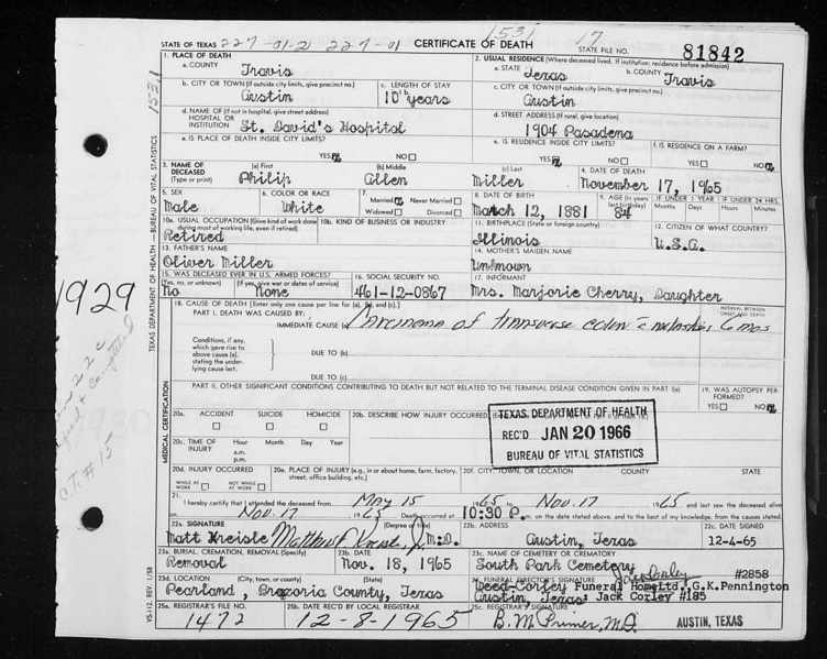 File:Texas, Deaths, 1890-1976, Death certificates, 1965, Vol 162-168, Image 1405 of 3593.jpg