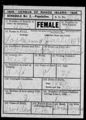 Rhode Island, State Census, 1905, Derosier - Froley, Female, Warwick, E.D. 0216, Kent, Rhode Island, page 1847 of 2282