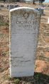 Headstone of Cicero F. Harris.