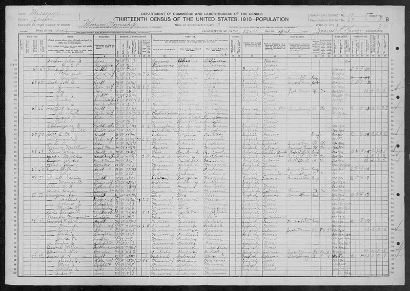 File:1910 U.S. Census - 0069, Marion, Jasper, Missouri, page 6 of 41.jpg