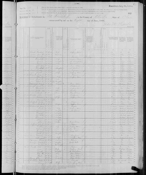 File:1880 U.S. Census - Pike, Clark, Ohio, Page 197 of 782.jpg