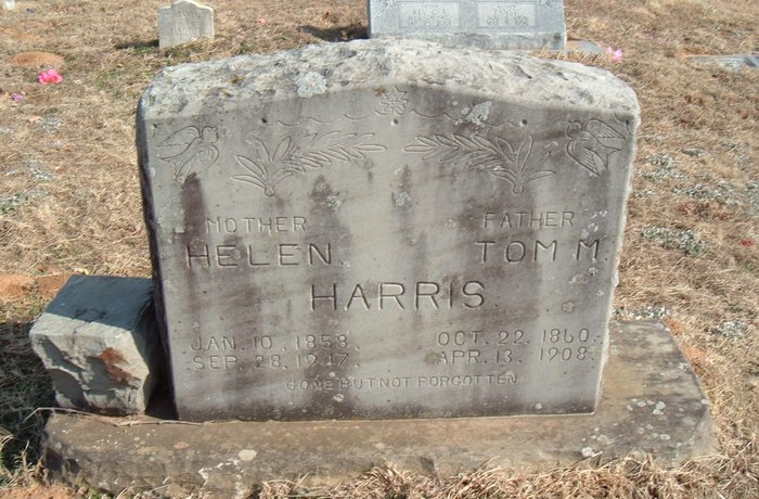 File:Headstone, Tom and Helen Harris.jpg