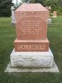 Alexander Gallinger and Eliza Ann headstone