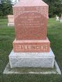 Jacob Gallinger headstone