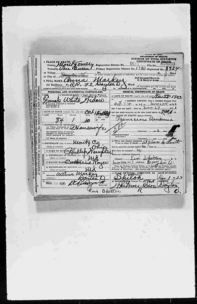 File:Death certificate of Anna Markey.jpg