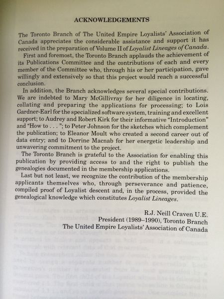File:Loyalist Lineages of Canada, 1783-1983, Vol. 2, Part 1, acknowledgements 2.jpg