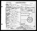 Texas Deaths, 1890-1976, 004030556, page 3090 of 3409 Death record of Claude Sanders Ivey