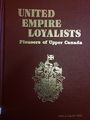 United Empire Loyalists-Pioneers of Upper Canada, front cover
