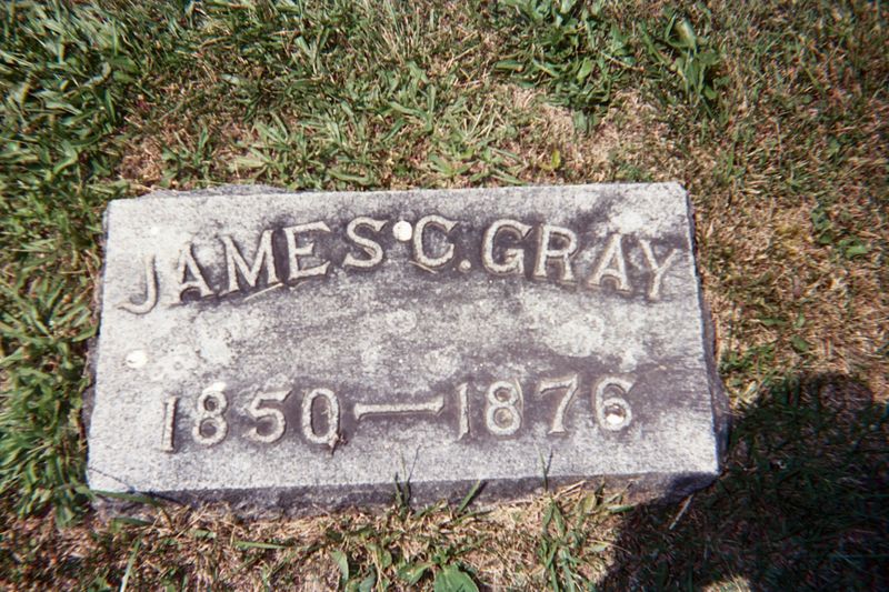 File:James C. Gray Headstone.jpg