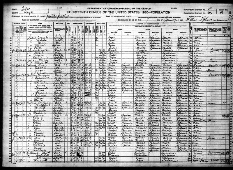 File:1920 U.S. Census - , Hays, Texas, Page 680 of 1177.jpg