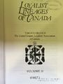 Loyalist Lineages of Canada, 1783-1983, Vol. 2, Part 1, title