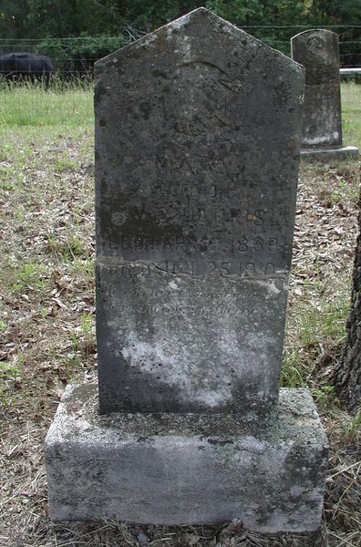 File:Headstone, Mary, wife of W C Harris.jpg