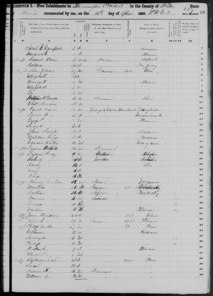 File:1850 U.S. Census - Bloomington, McLean County, Illinois, Page 8 of 23.jpg