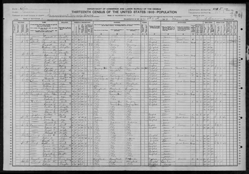 File:1910 U.S. Census - Beaver Creek, Greene, Ohio, Page 409 of 1092.jpg