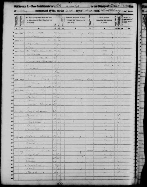 File:1850 U.S. Census - Pike, Clark County, Ohio, page 24 of 38.jpg