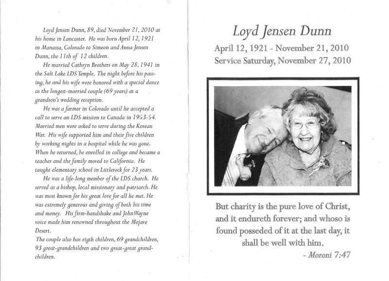 File:Loyd Jensen Dunn funeral flyer, outside.jpg